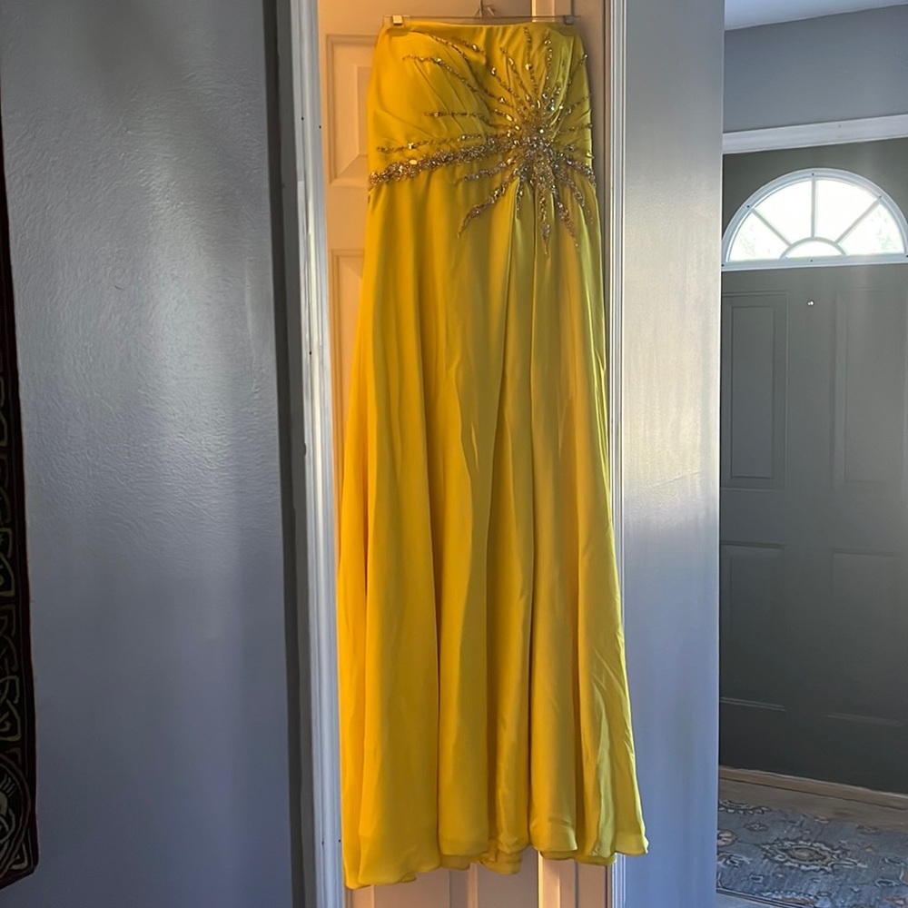 Prom Dress - Yellow